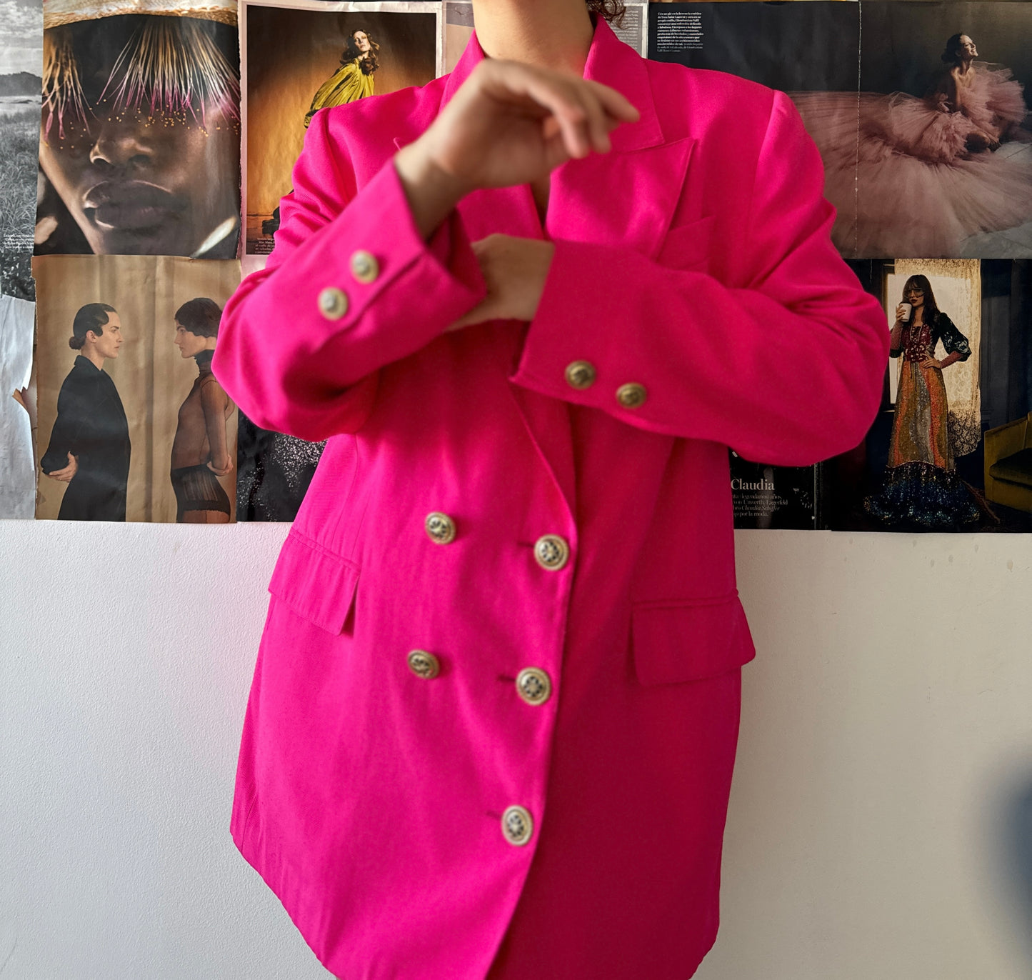 Blazer vintage pink