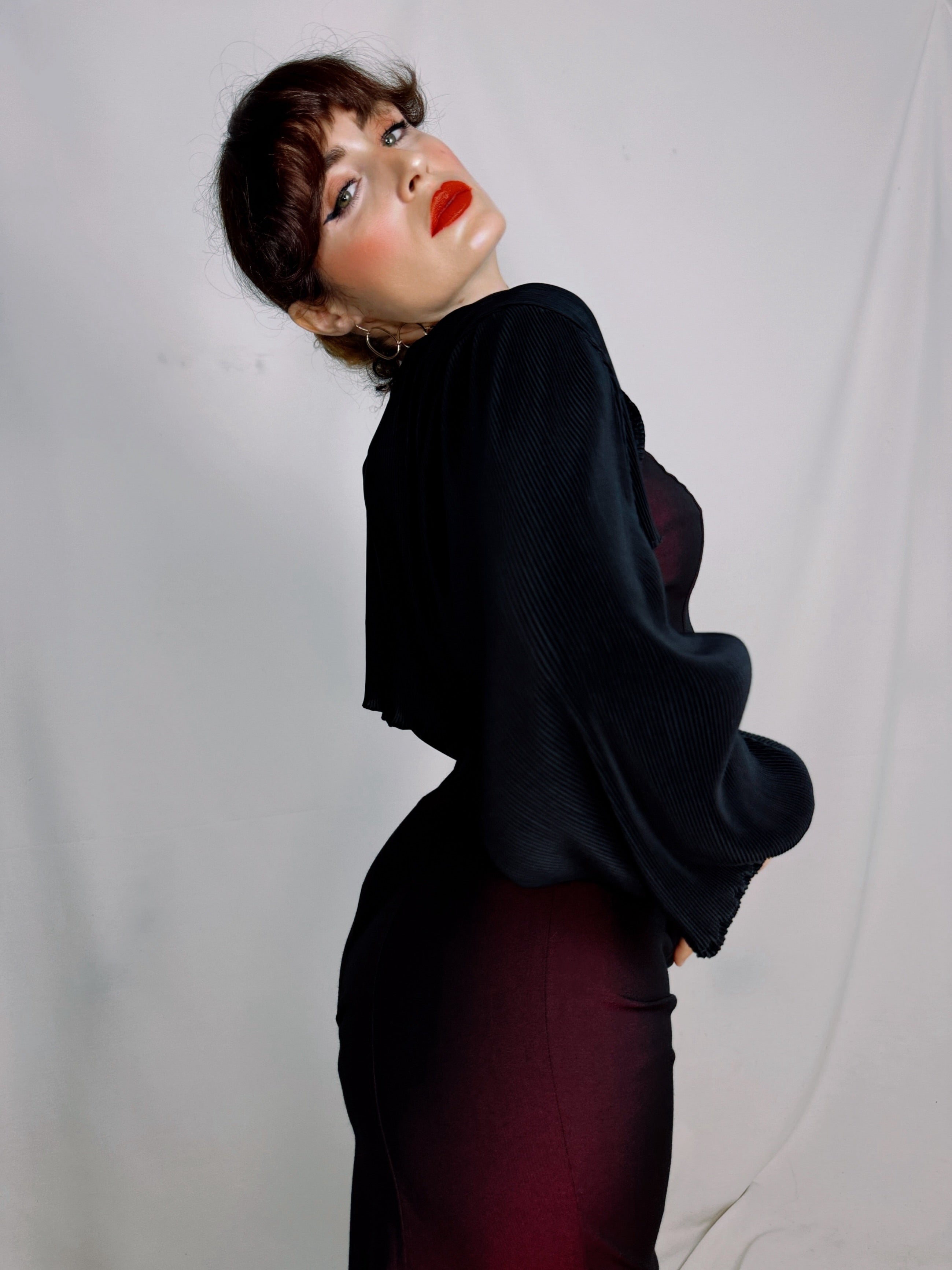 Mangas plisadas Sergio Ferrazzi