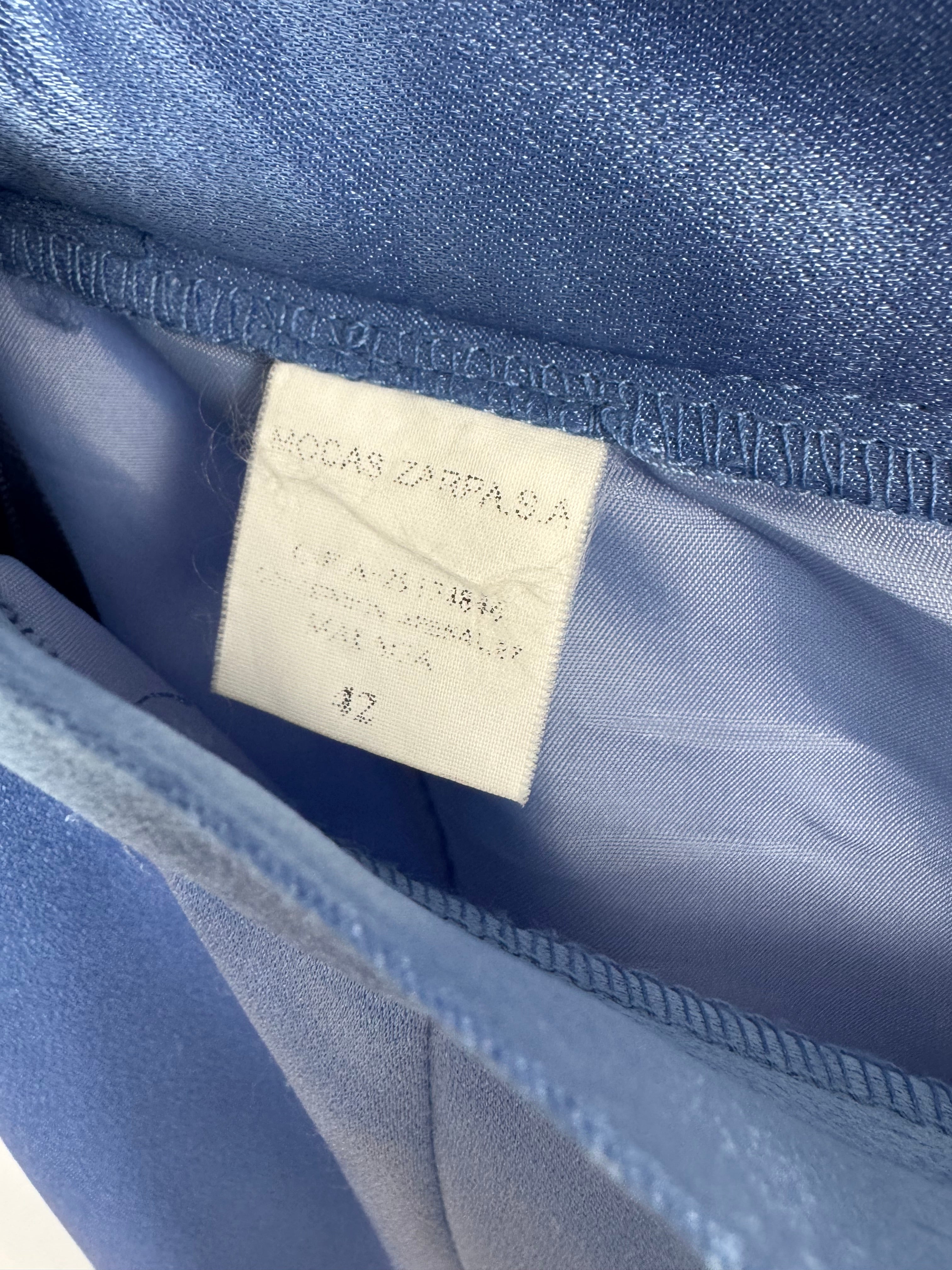 Falda vintage satén