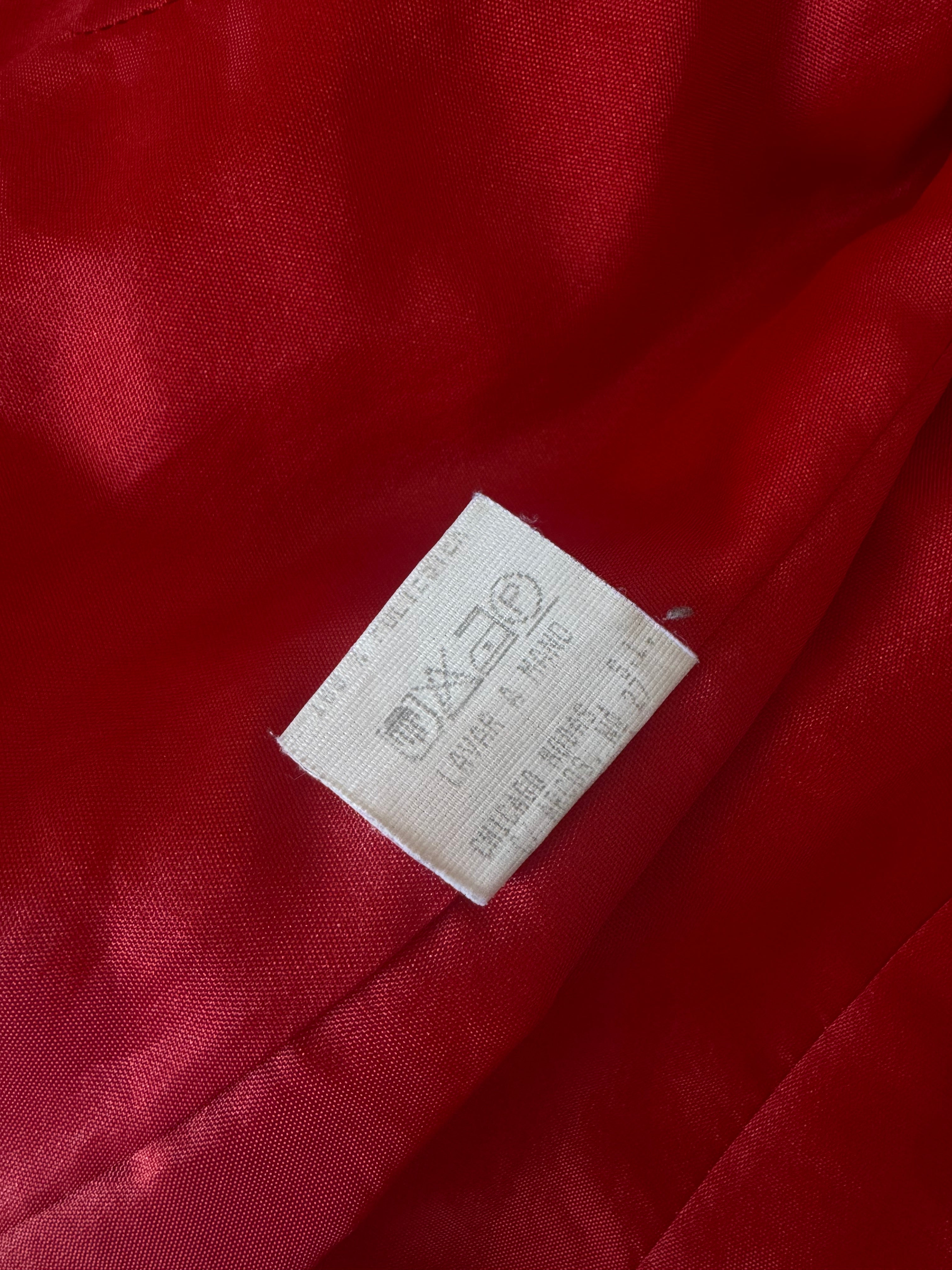 Blazer vintage rojo intenso 90s (T.42)