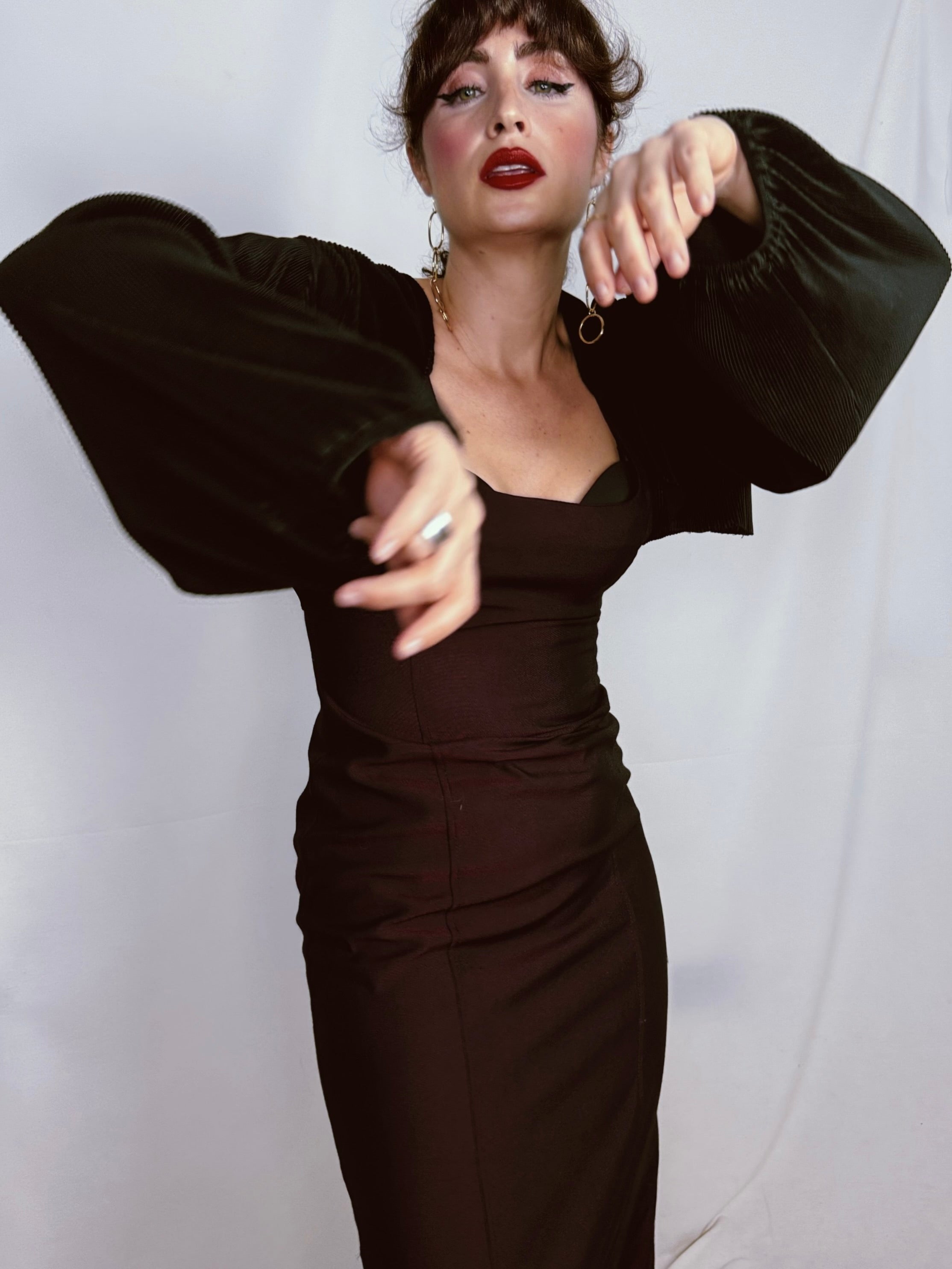 Mangas plisadas Sergio Ferrazzi