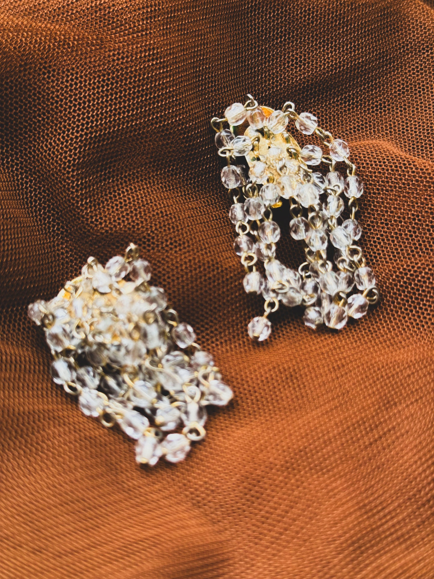 Pendientes vintage Cristal