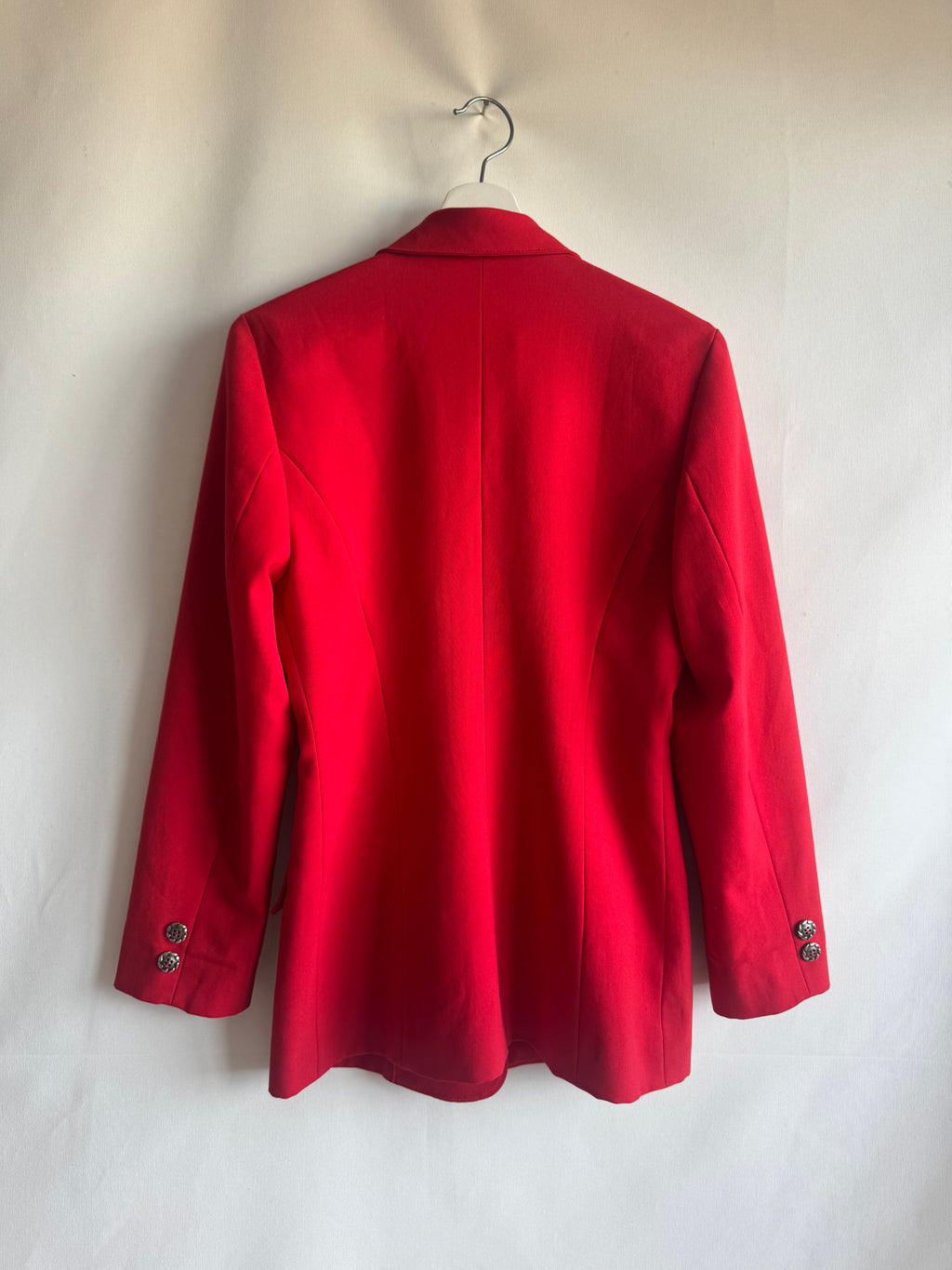 Blazer vintage rojo intenso 90s (T.42)
