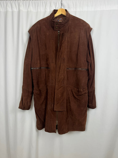 Abrigo vintage 100% piel ovina nacional