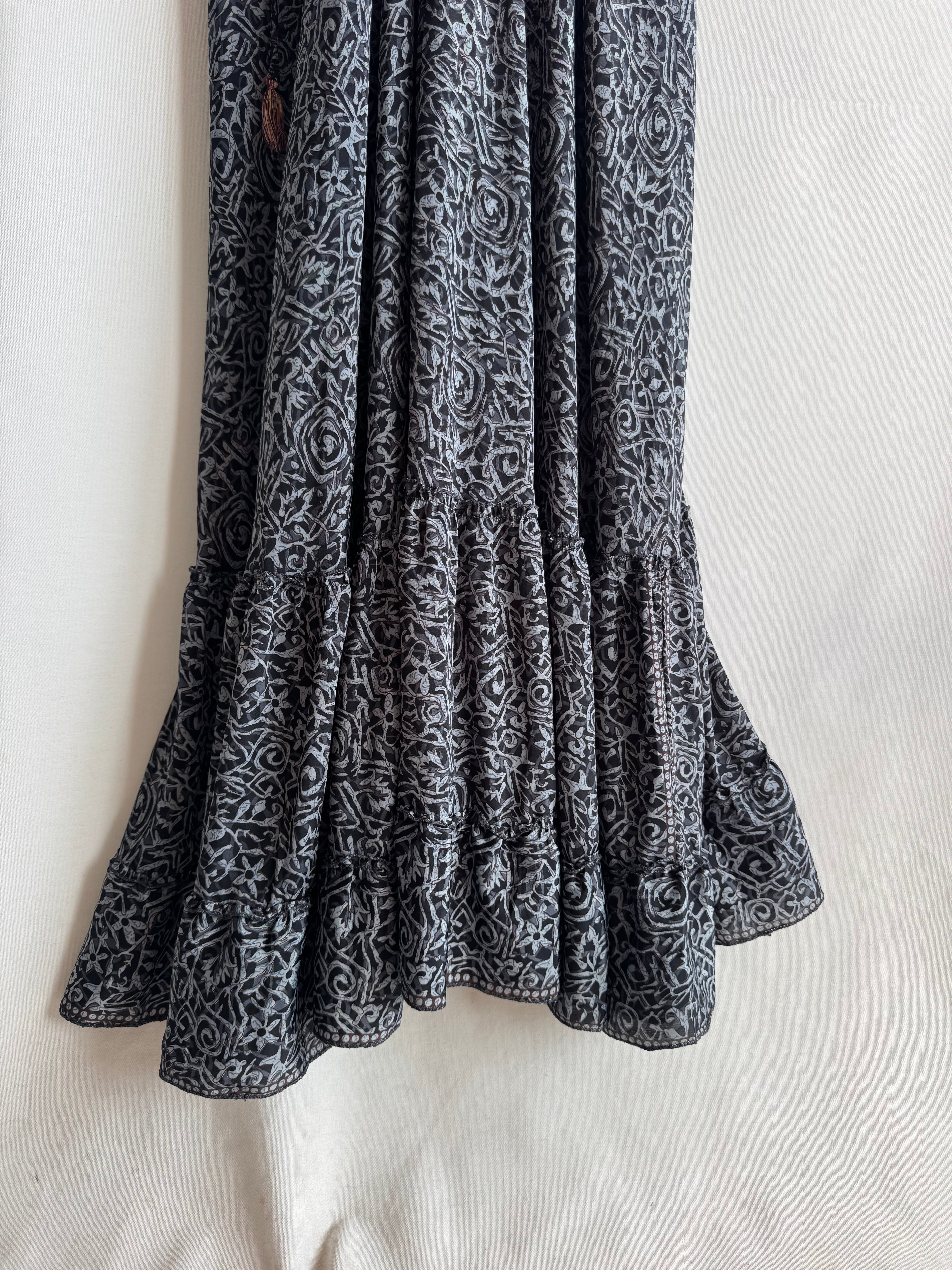 Vestido Corte Hindú (T.L/XL)