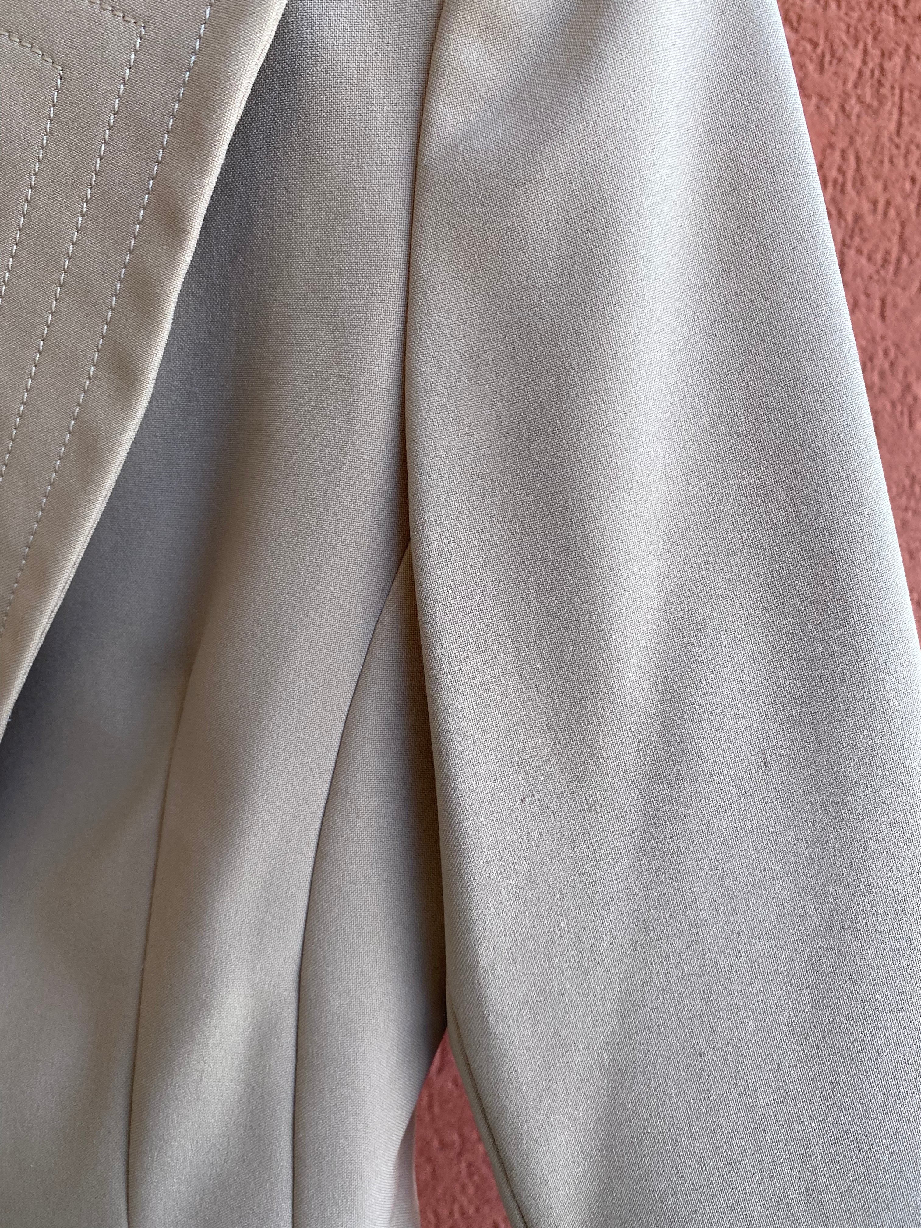 Blazer beige Mango