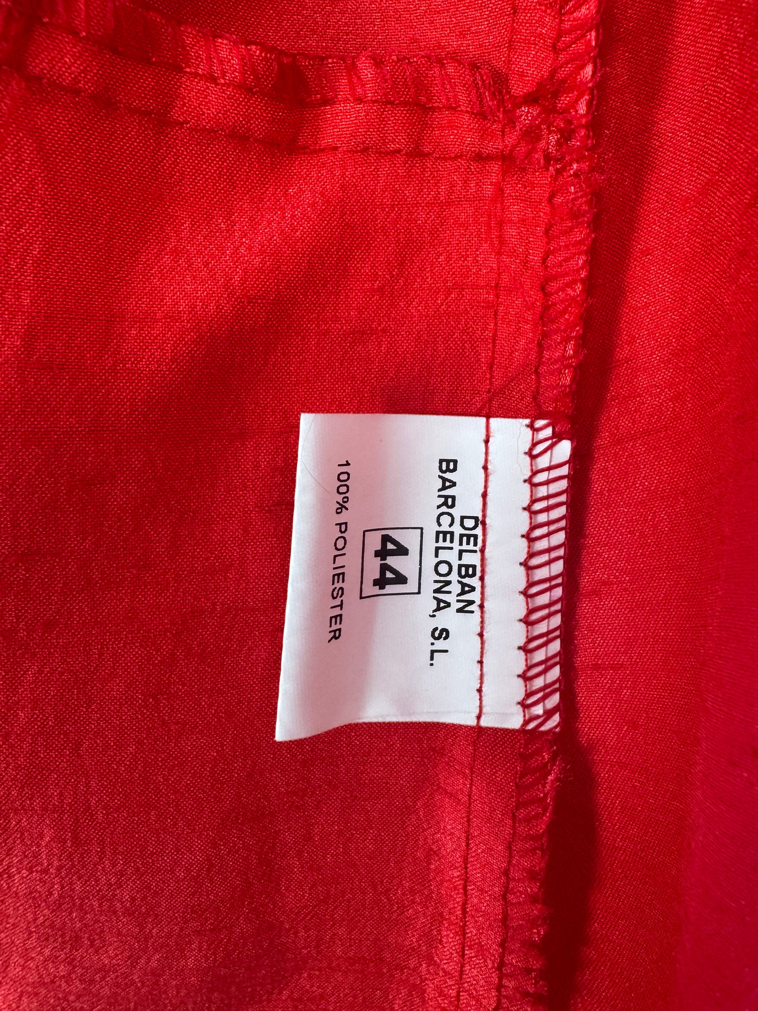 Blazer satinada vintage Delban