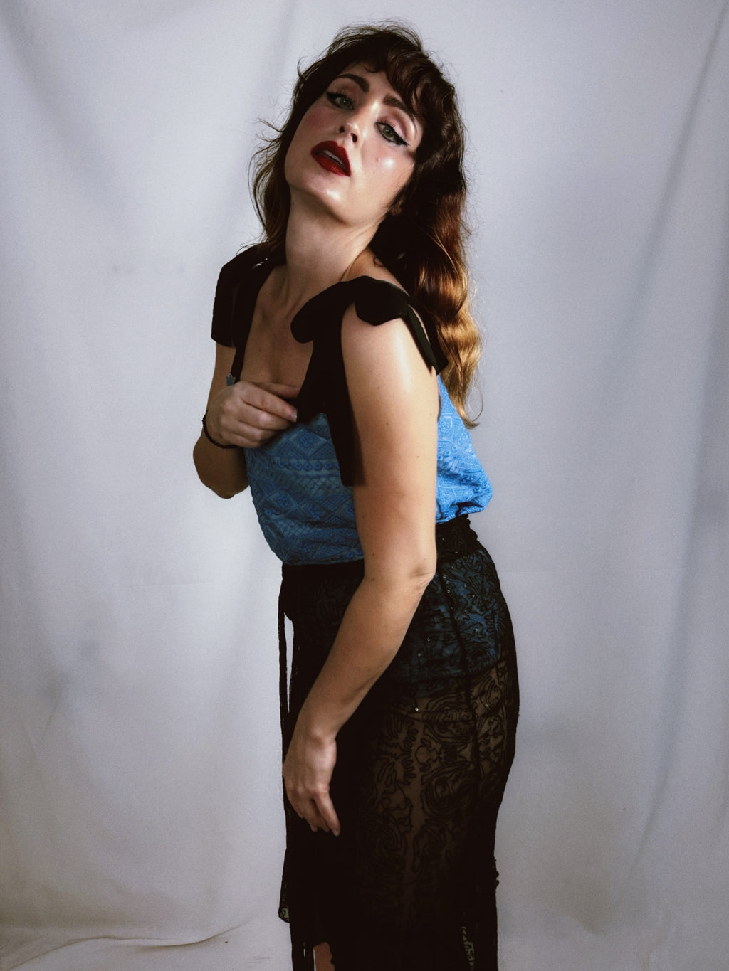 Top con lazada Amitié (talla L)