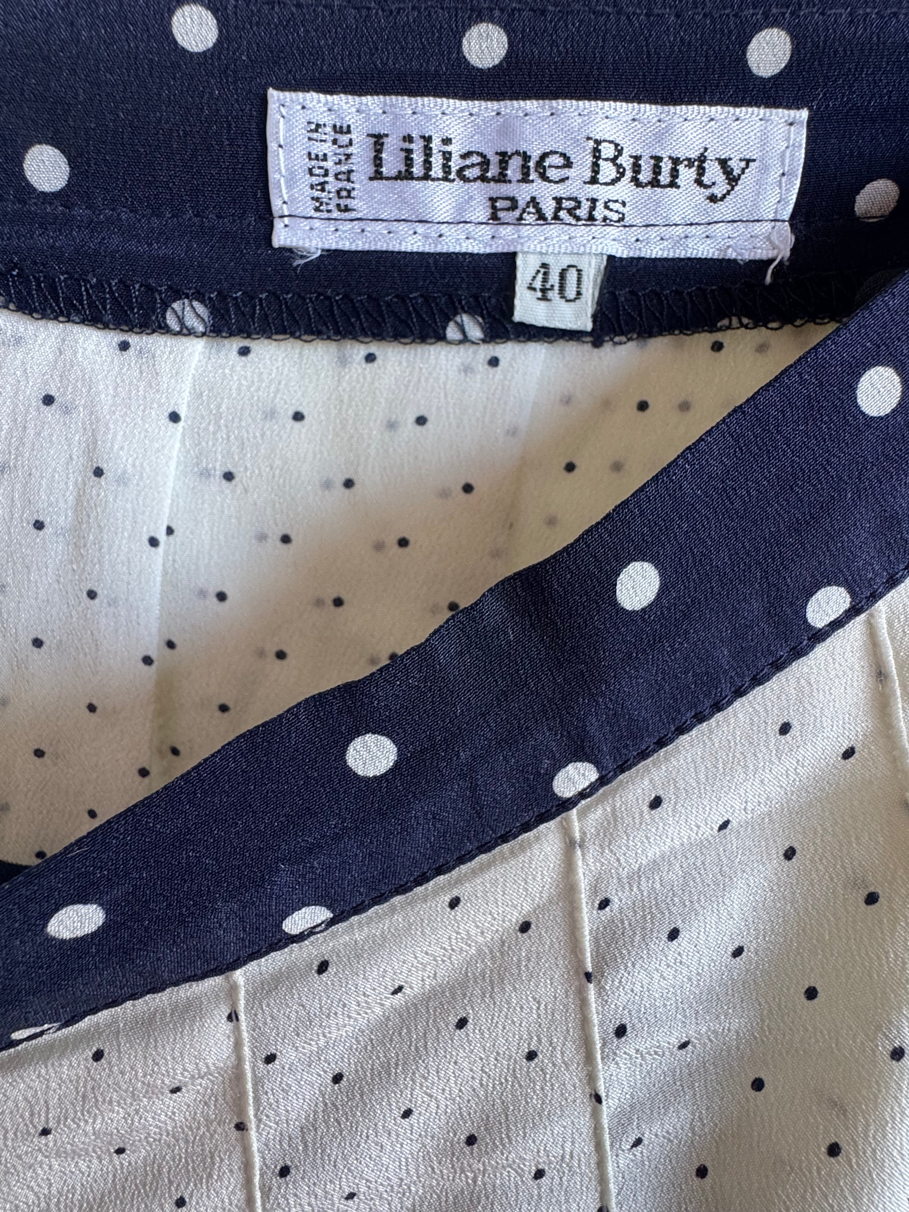 Falda vintage 90s Liliane Burty Paris (T.S)