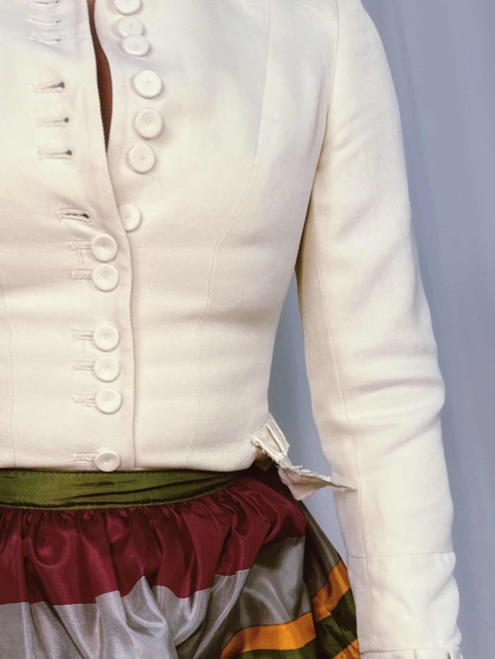 Chaqueta de seda estructurada Kate Moss TopShop 2007