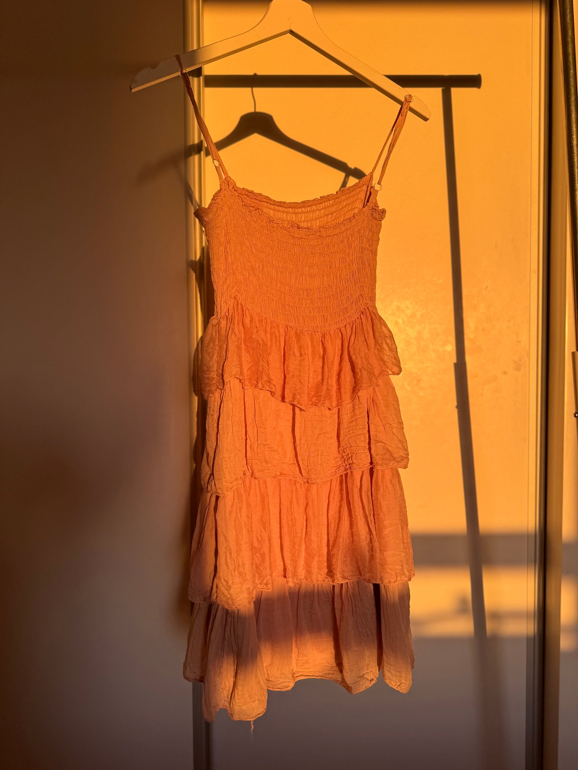 Vestido de seda