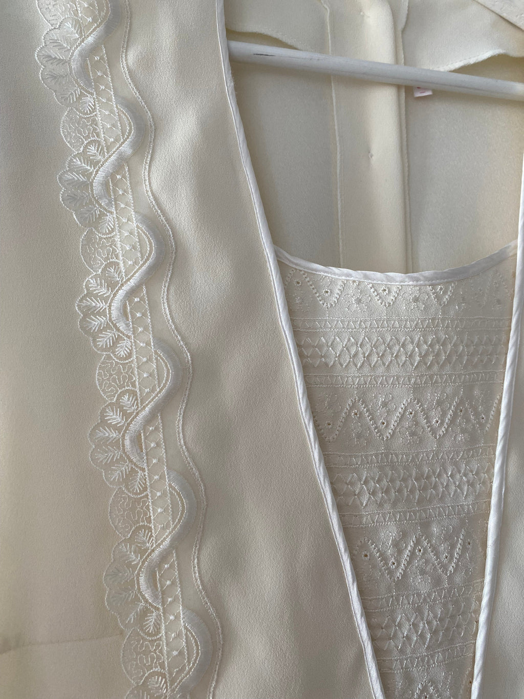 Blusa vintage marfil 80s (T.50)