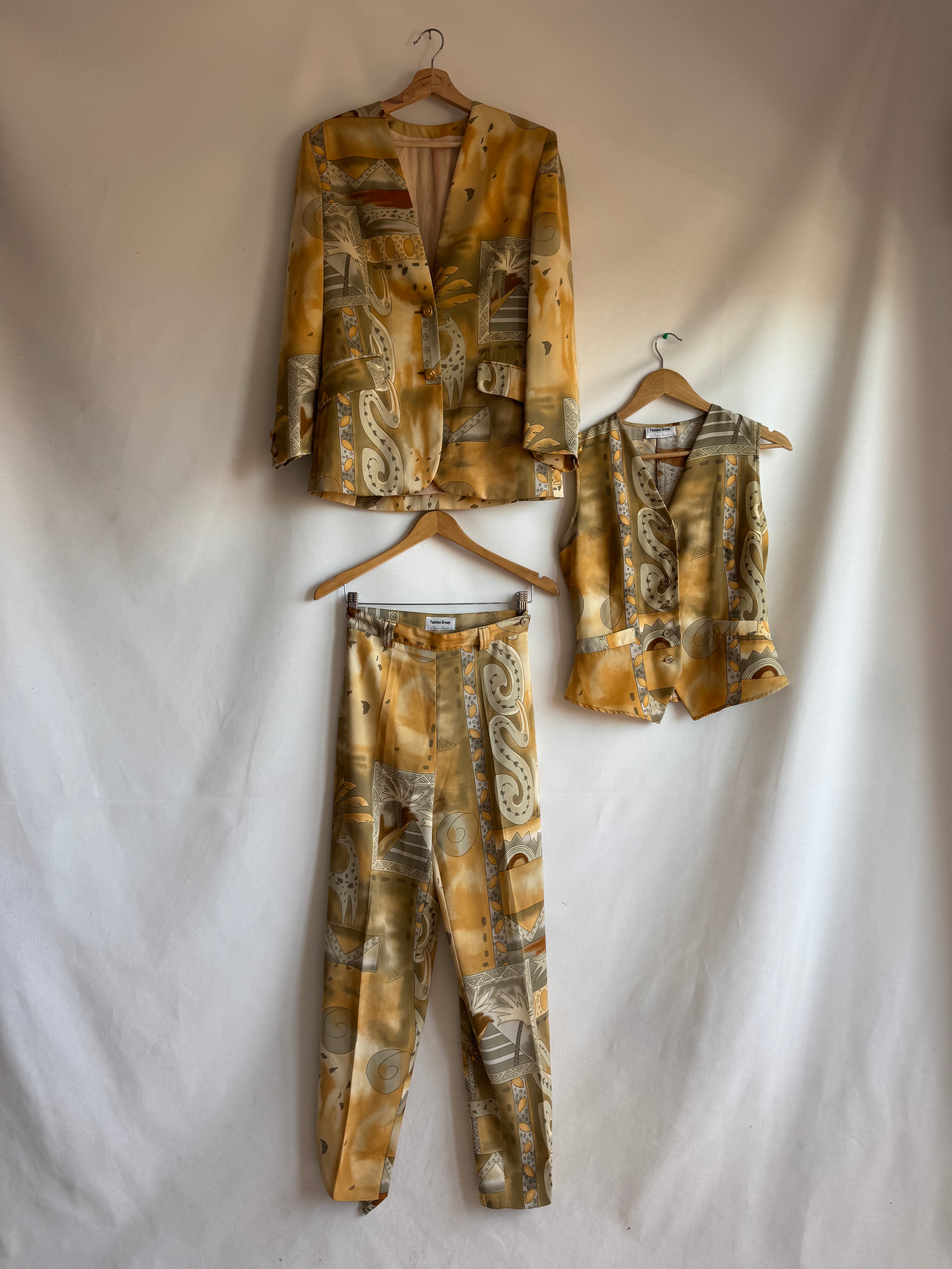 Traje Vintage Dolores Dulanto 90s | 3 Piezas | Made in Spain