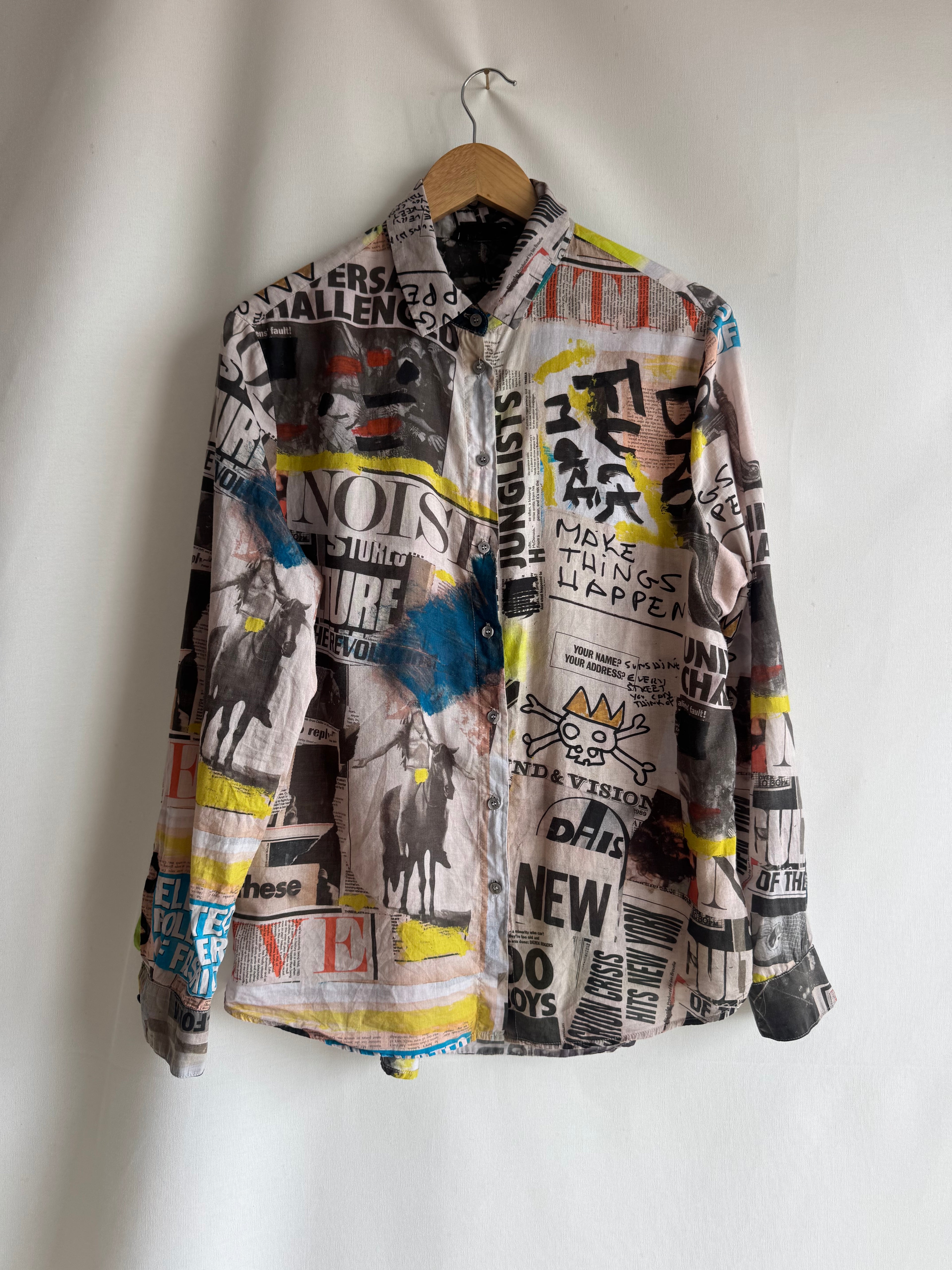 Camisa periódico Desigual (T.S)