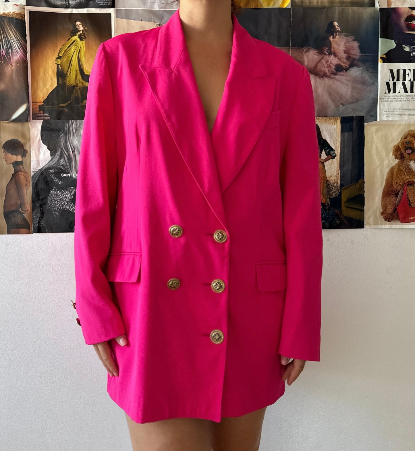 Blazer vintage pink