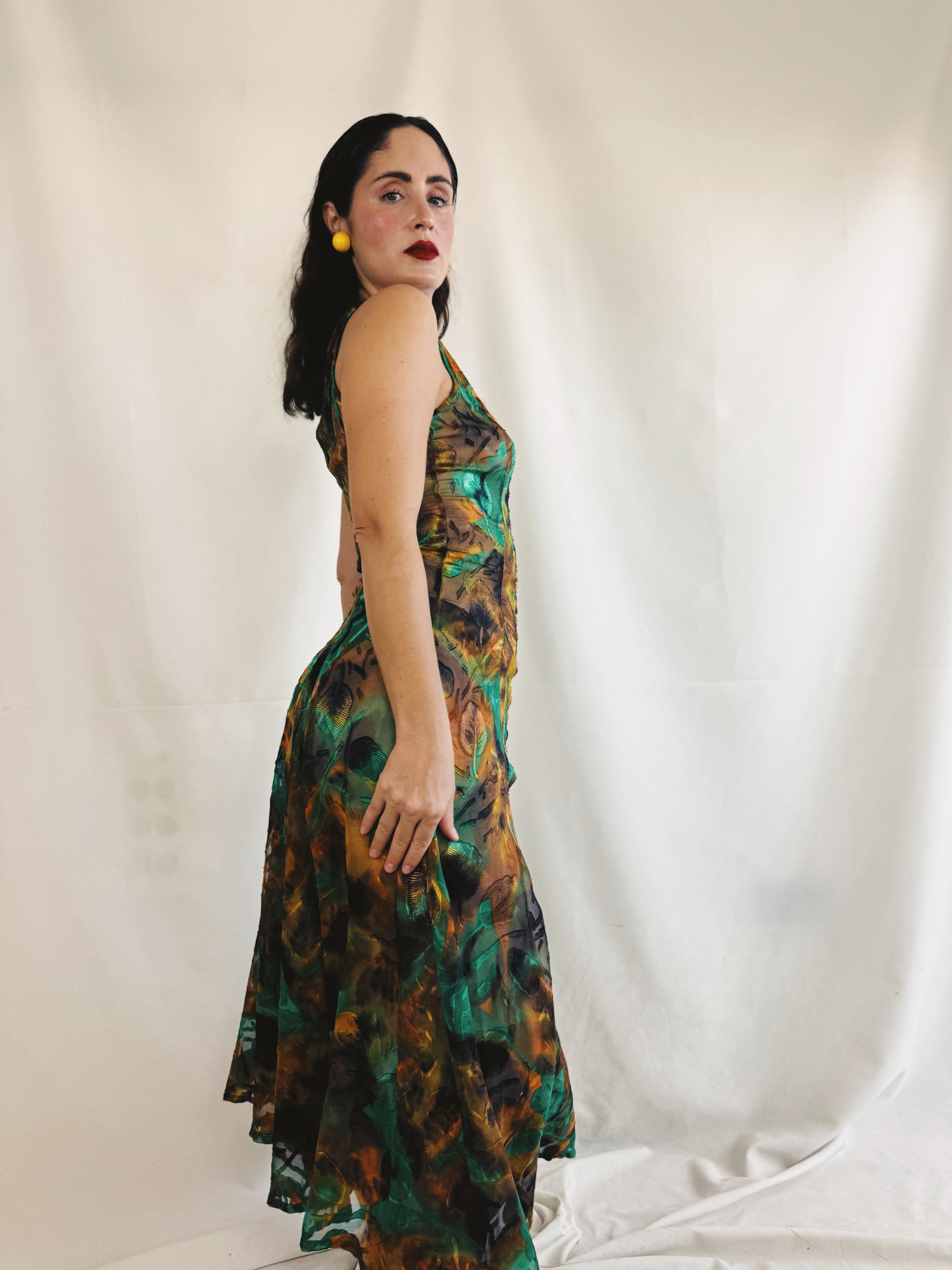 Vestido tropical