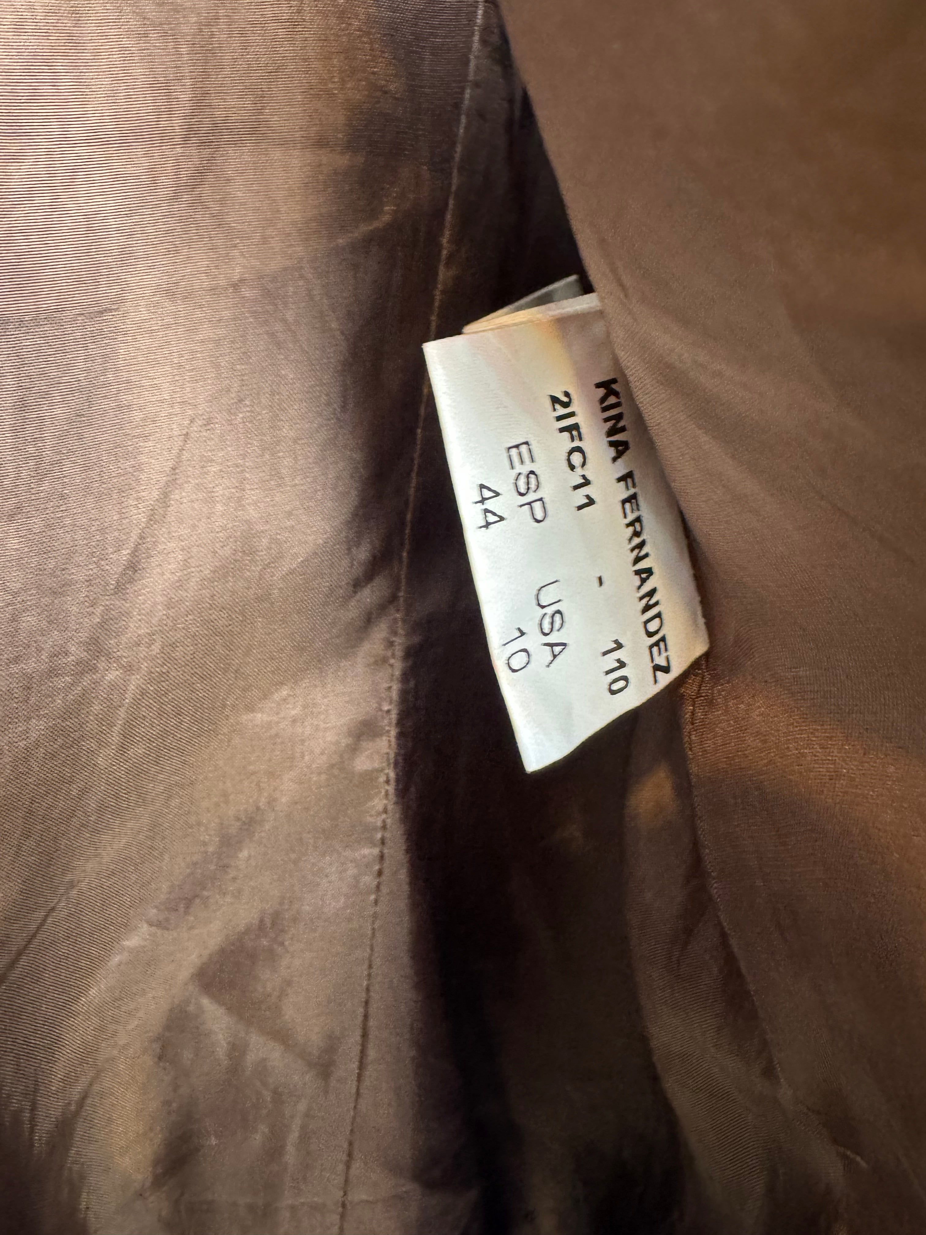 Traje de falda Kina Fernández cachemira