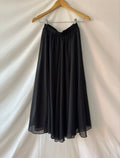 Falda negra vintage