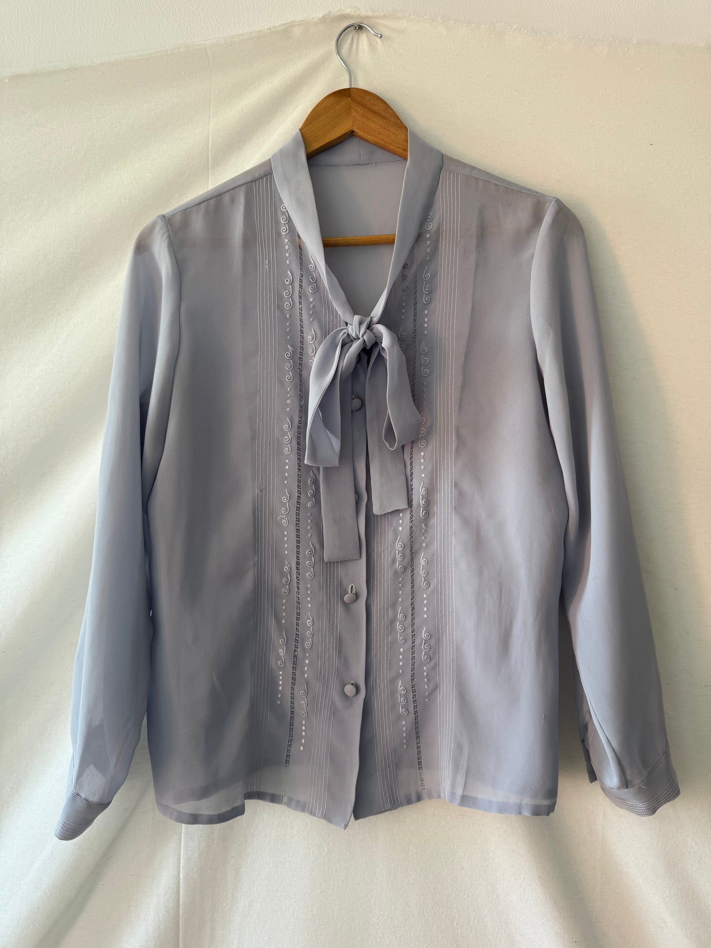 Blusa gris vintage