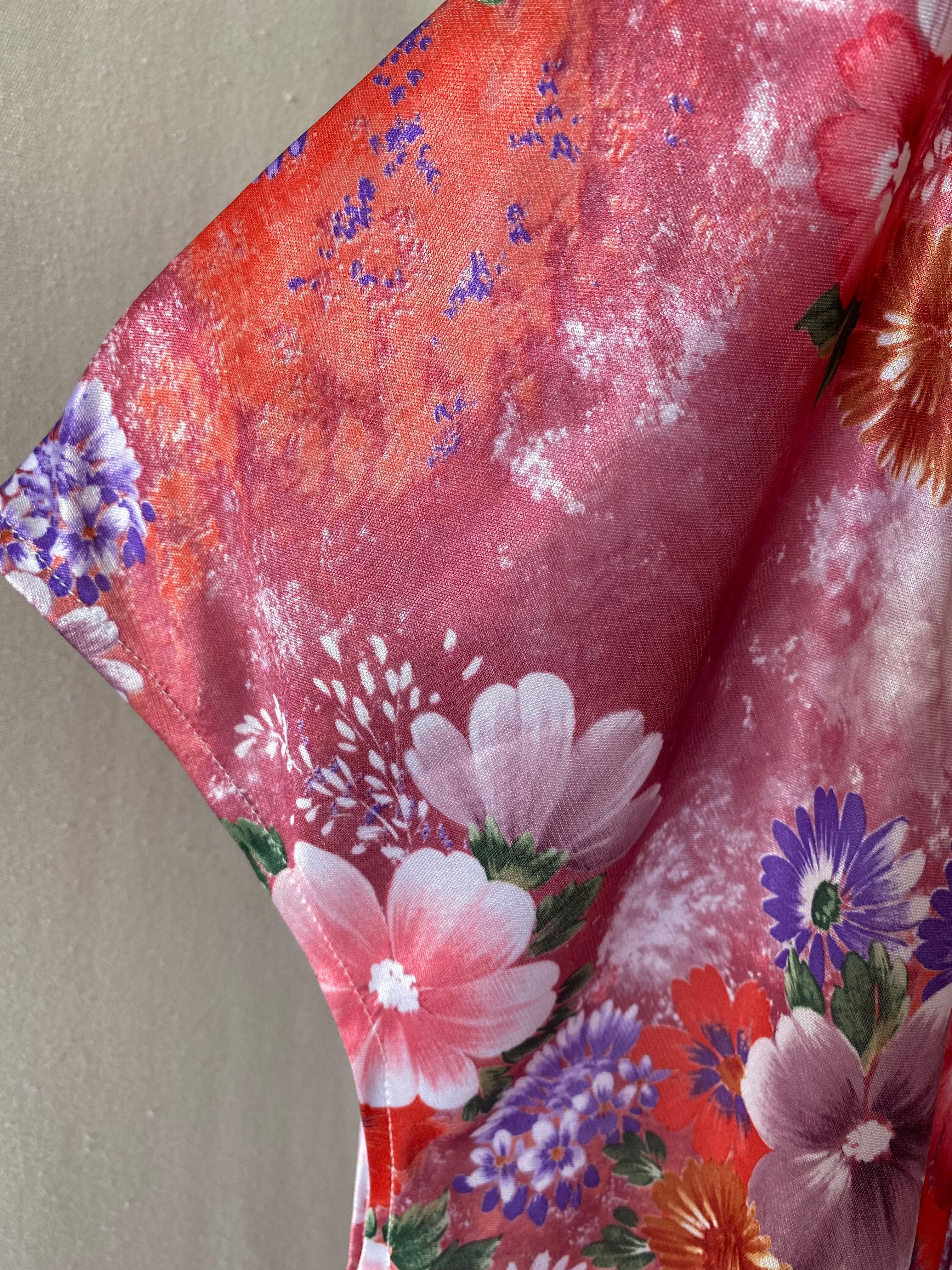 Top vintage flores