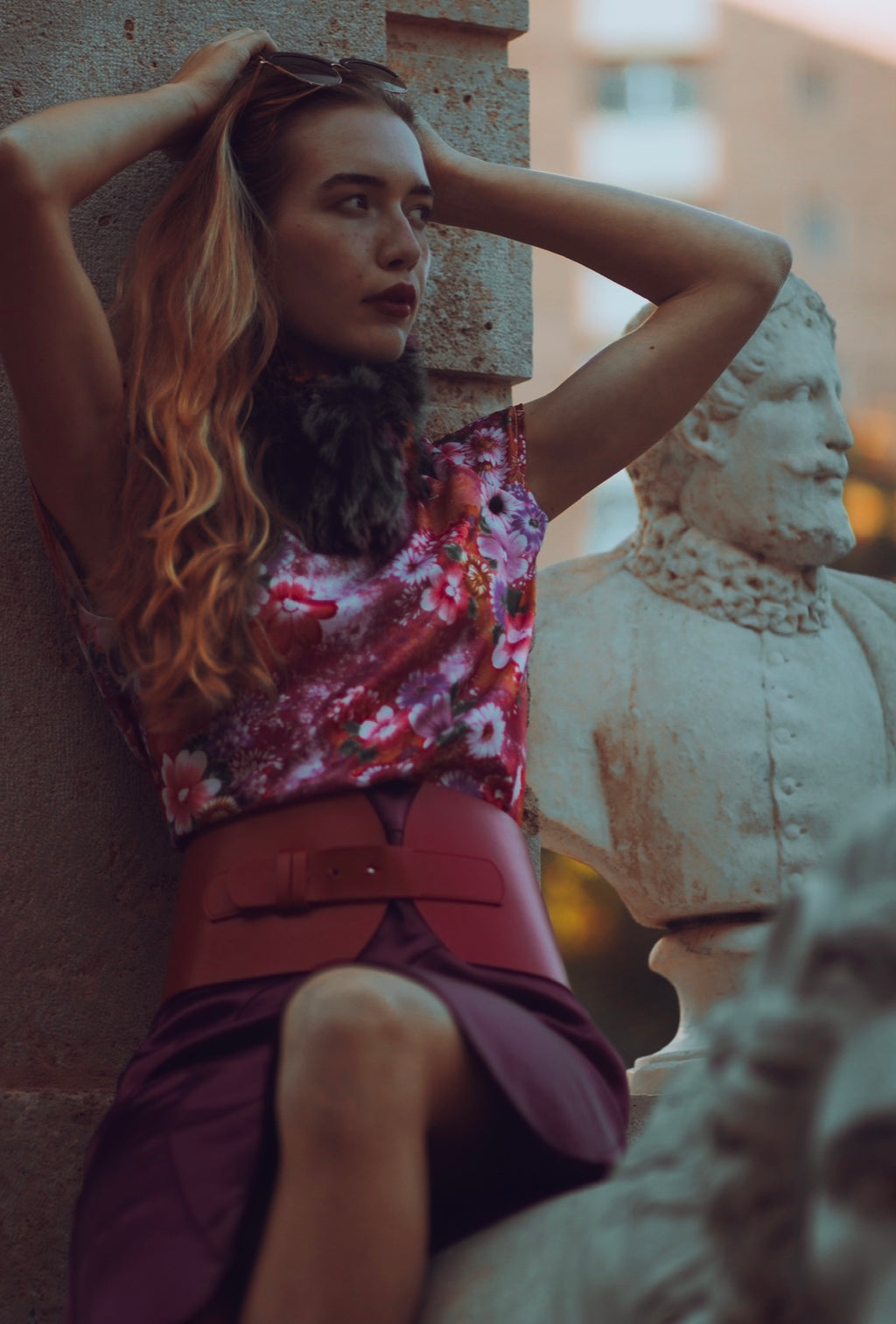Satin skirt Studio Classic