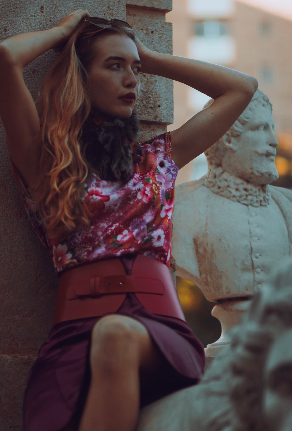 Satin skirt Studio Classic