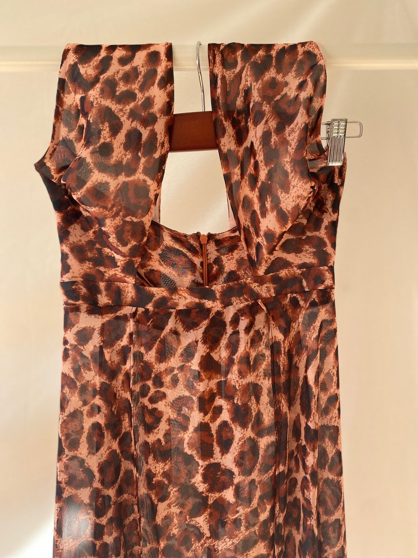 Vestido print animal