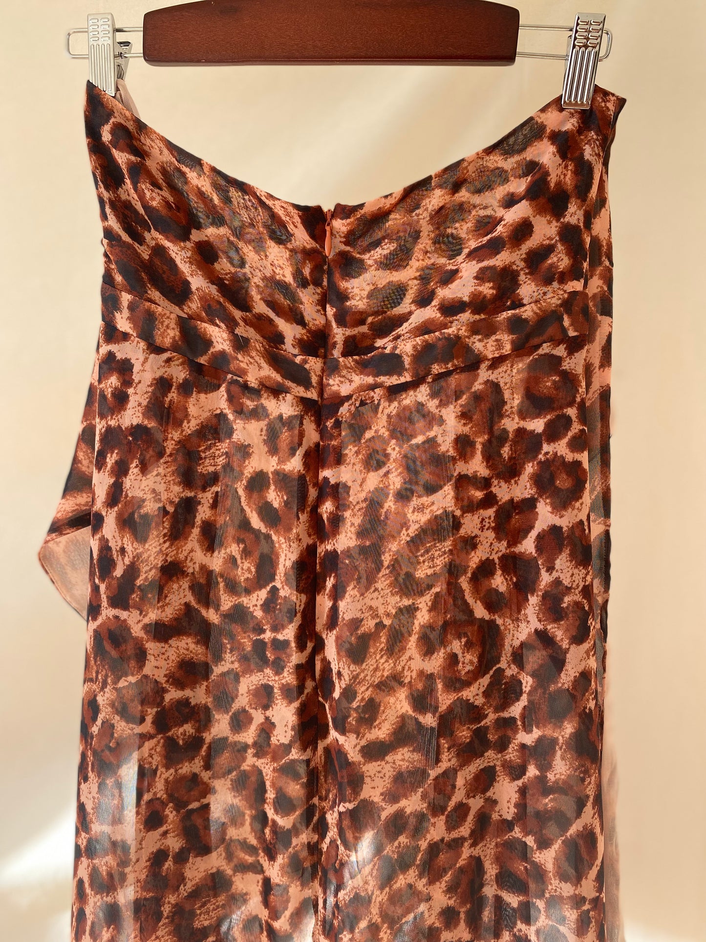 Vestido print animal