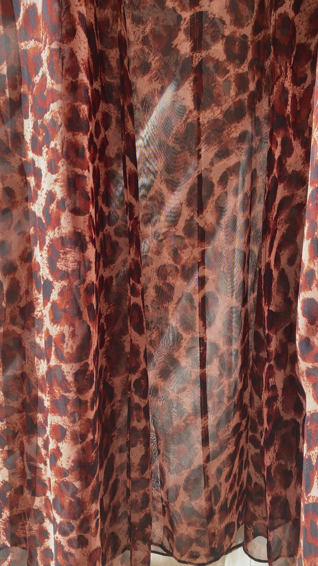 Vestido print animal