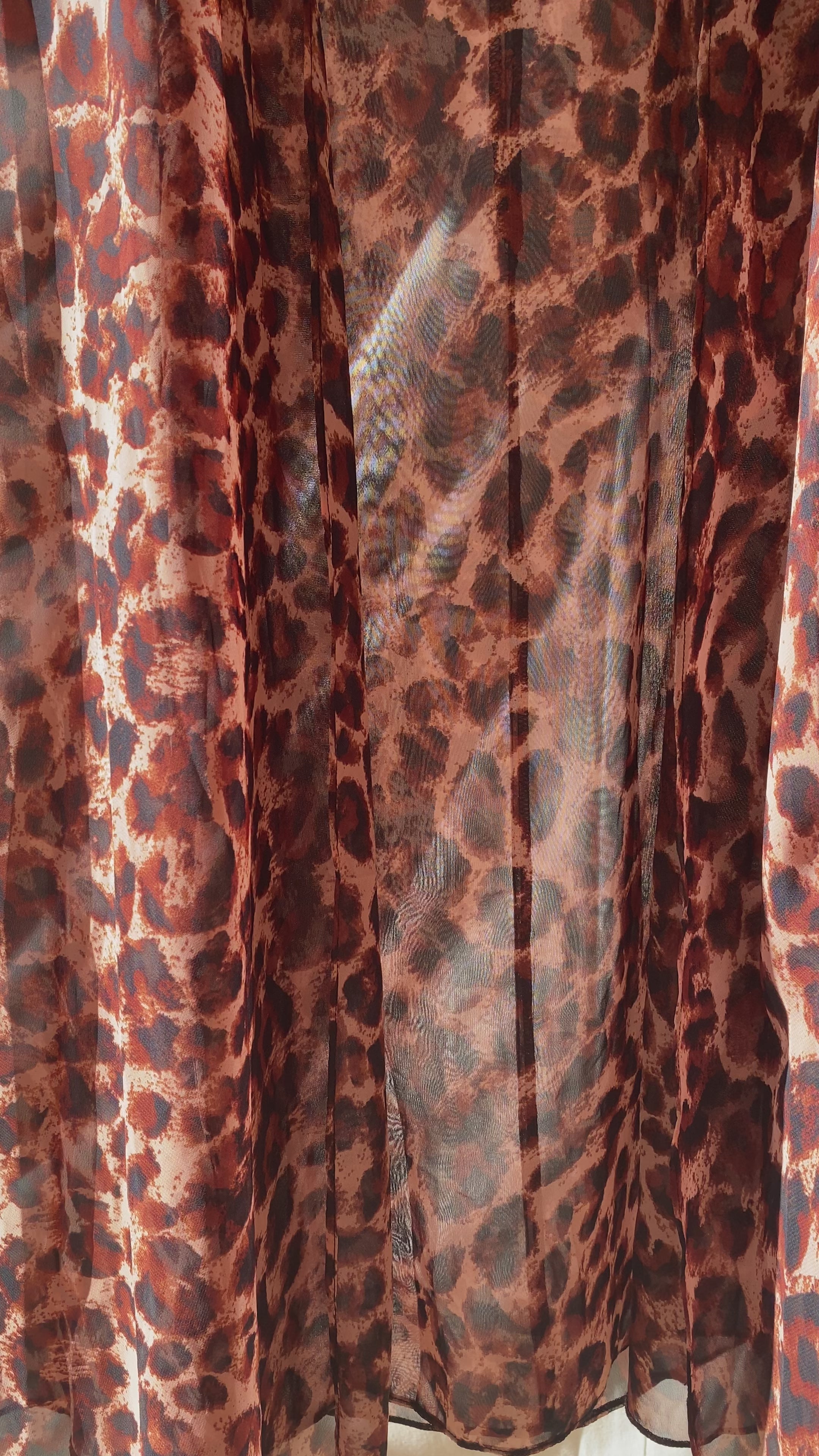 Vestido print animal