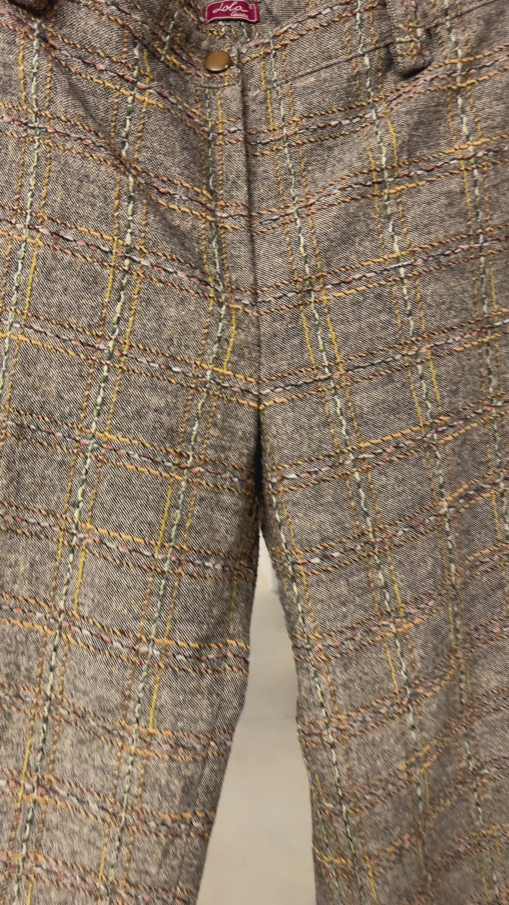 Traje de pantalón vintage Lola Carrera