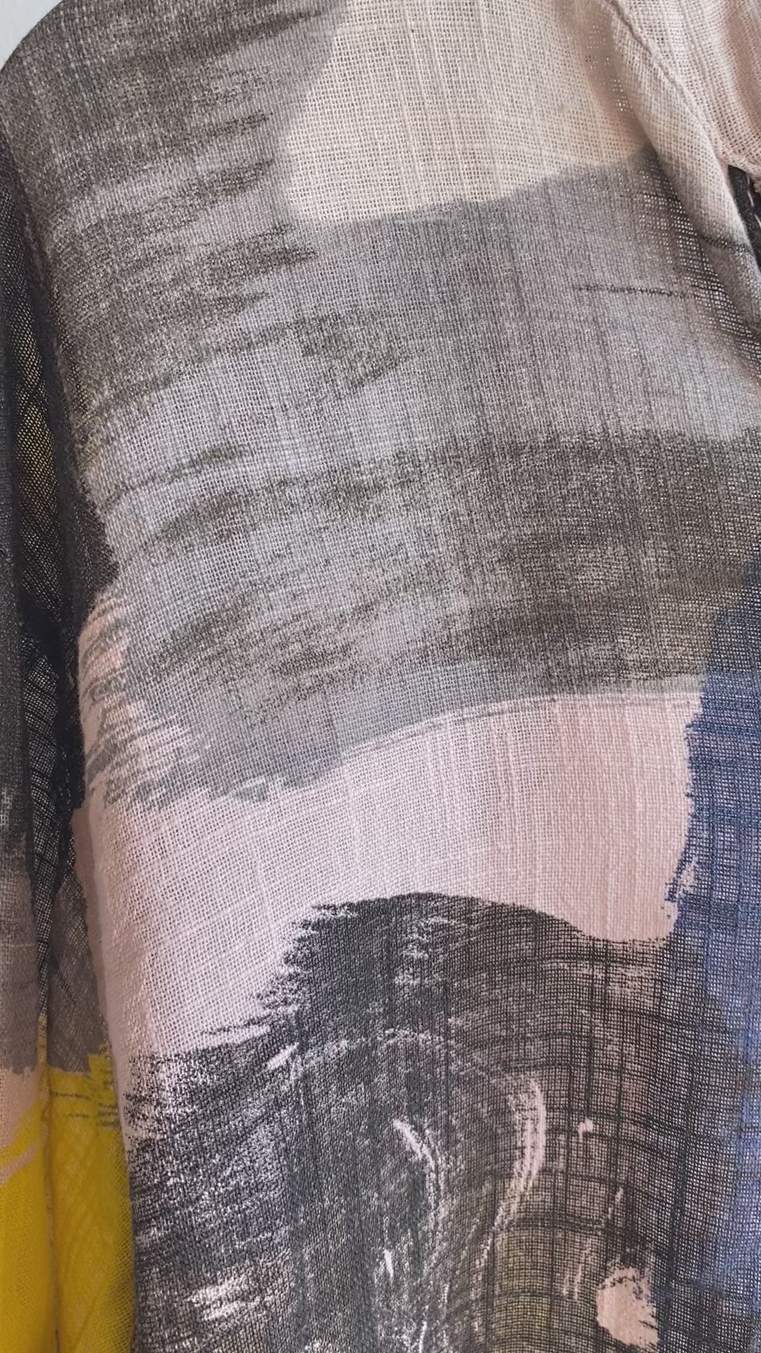 Camisa lino pintor