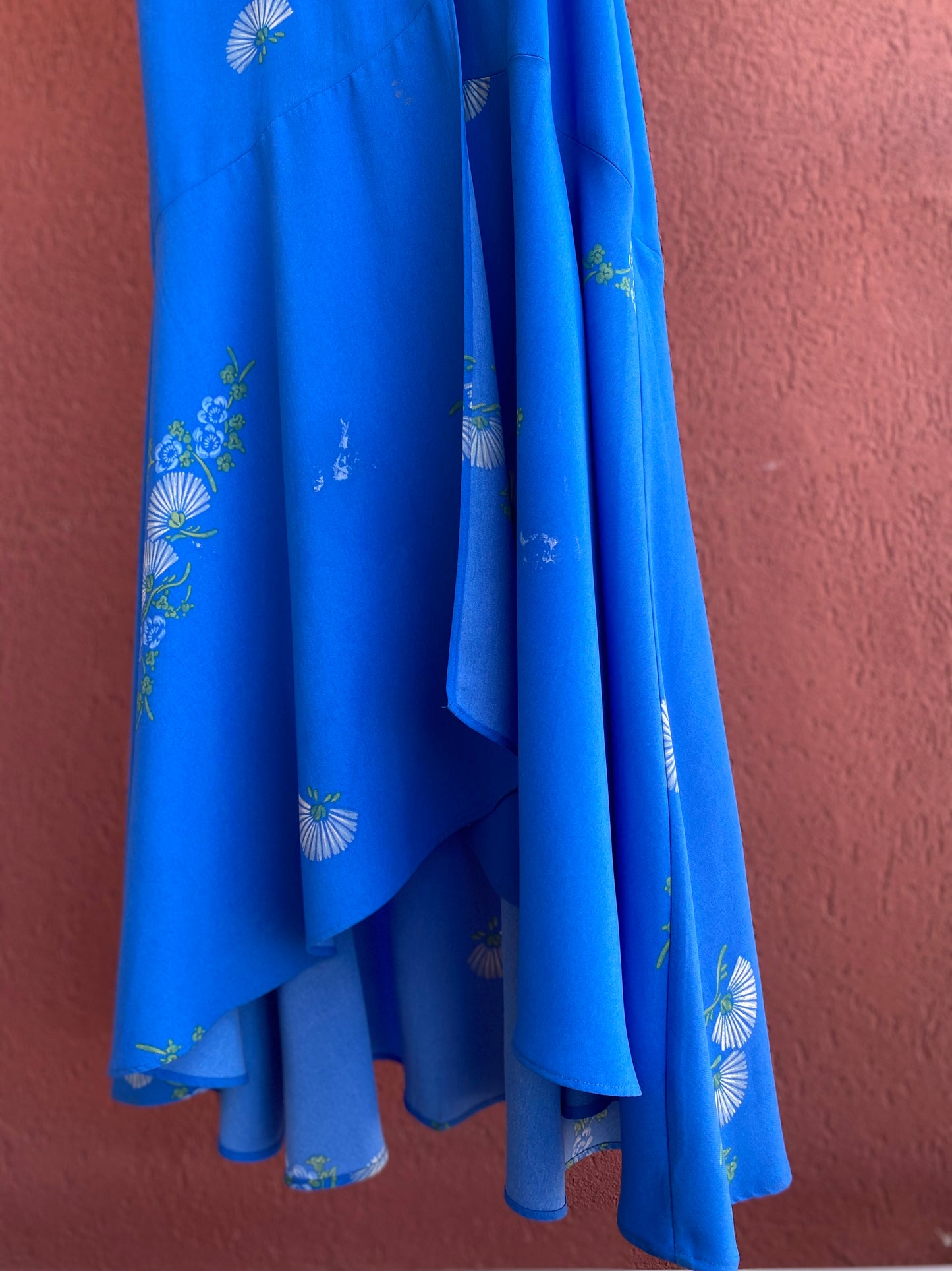 Vestido azul vintage