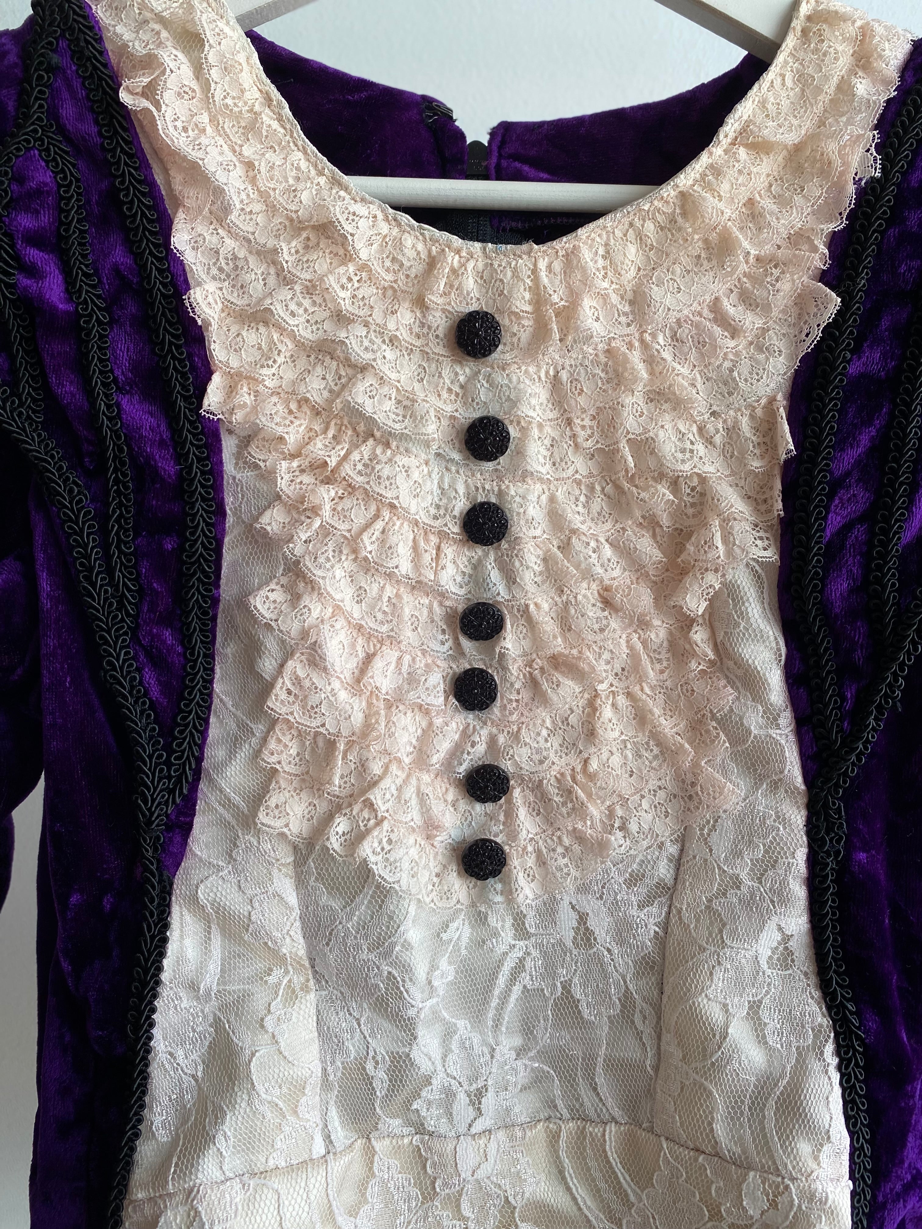 Top barroco vintage