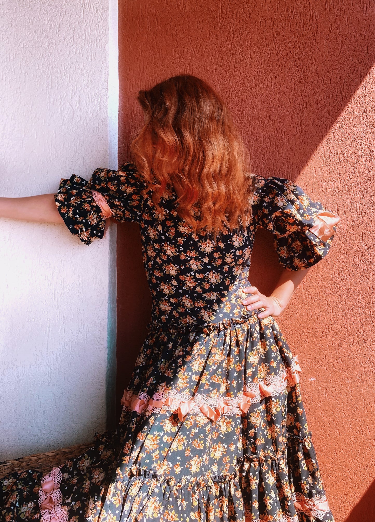 Vestido de flamenca vintage