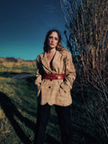 Blazer de cuadros vintage