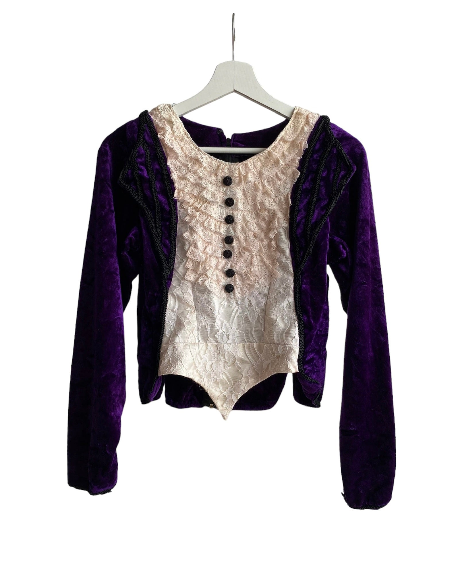Top barroco vintage