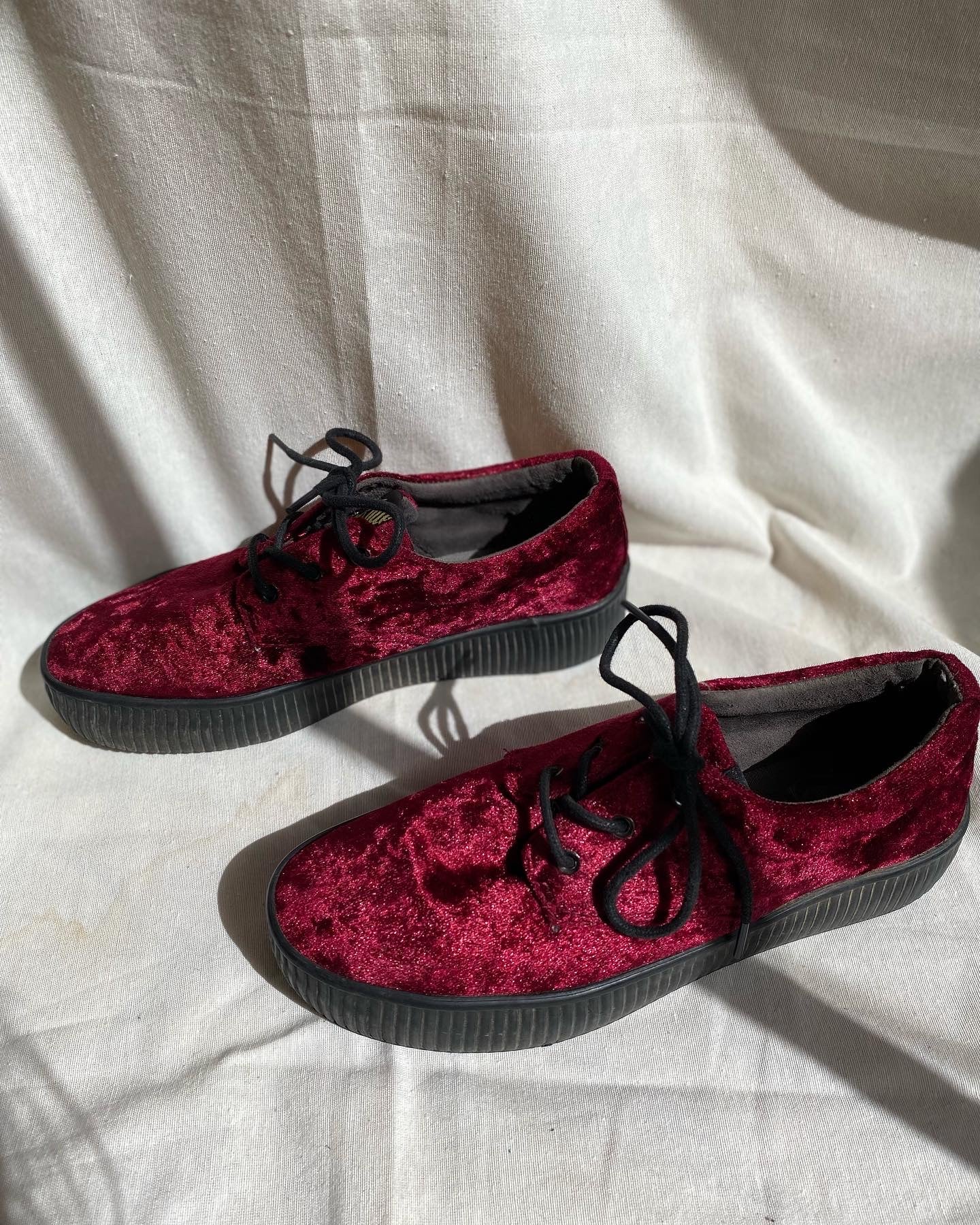 Zapatillas de terciopelo Kylie