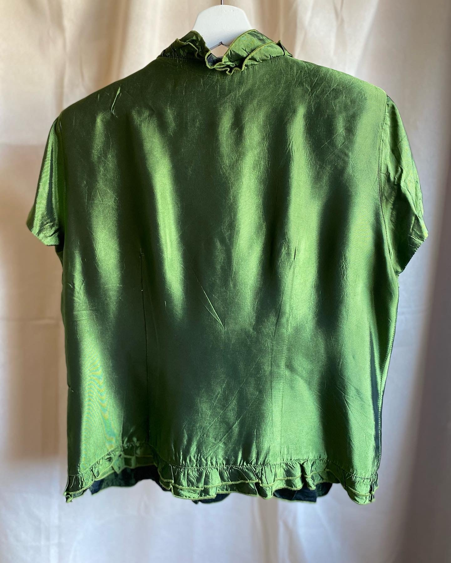 Bolero verde vintage