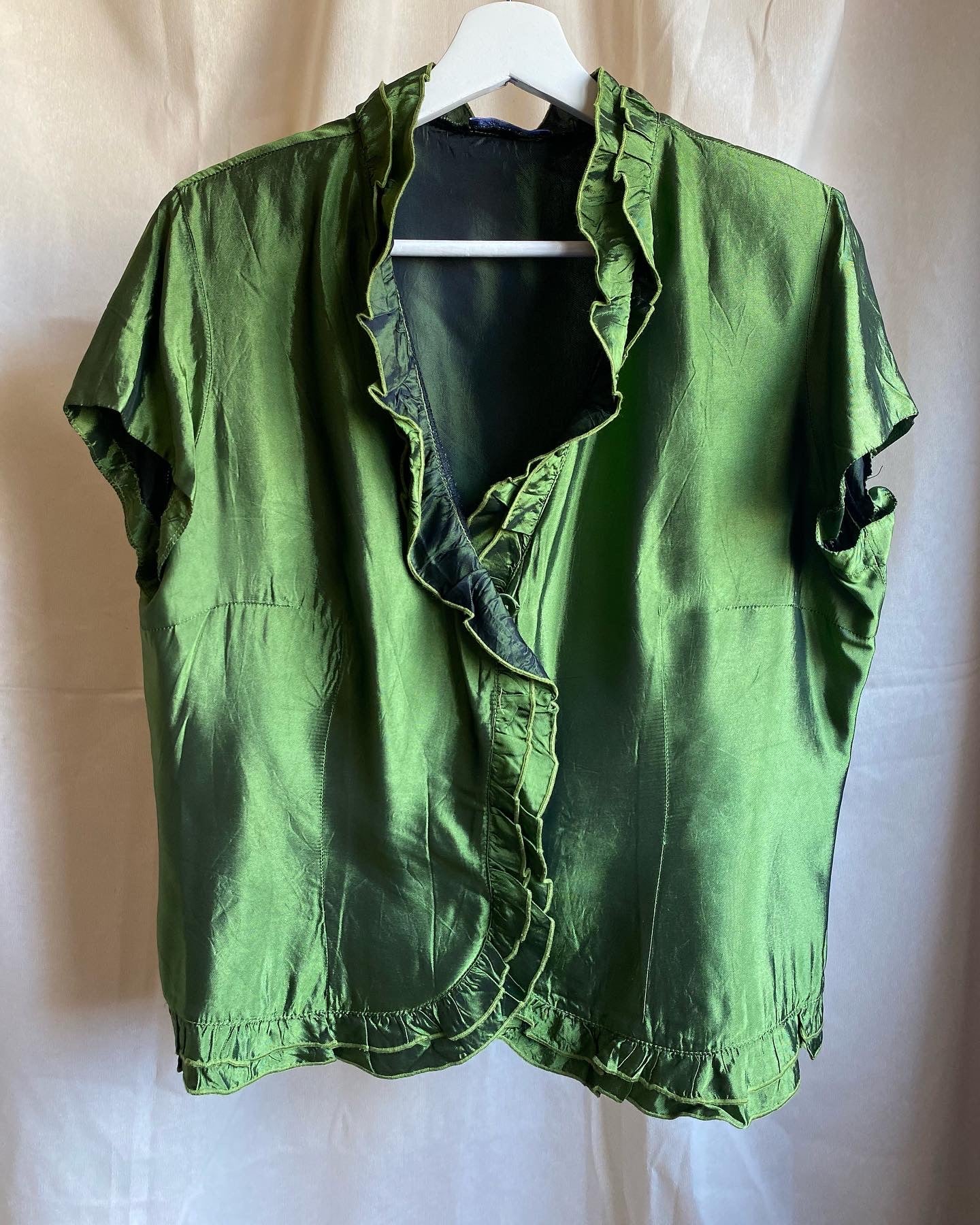 Bolero verde vintage