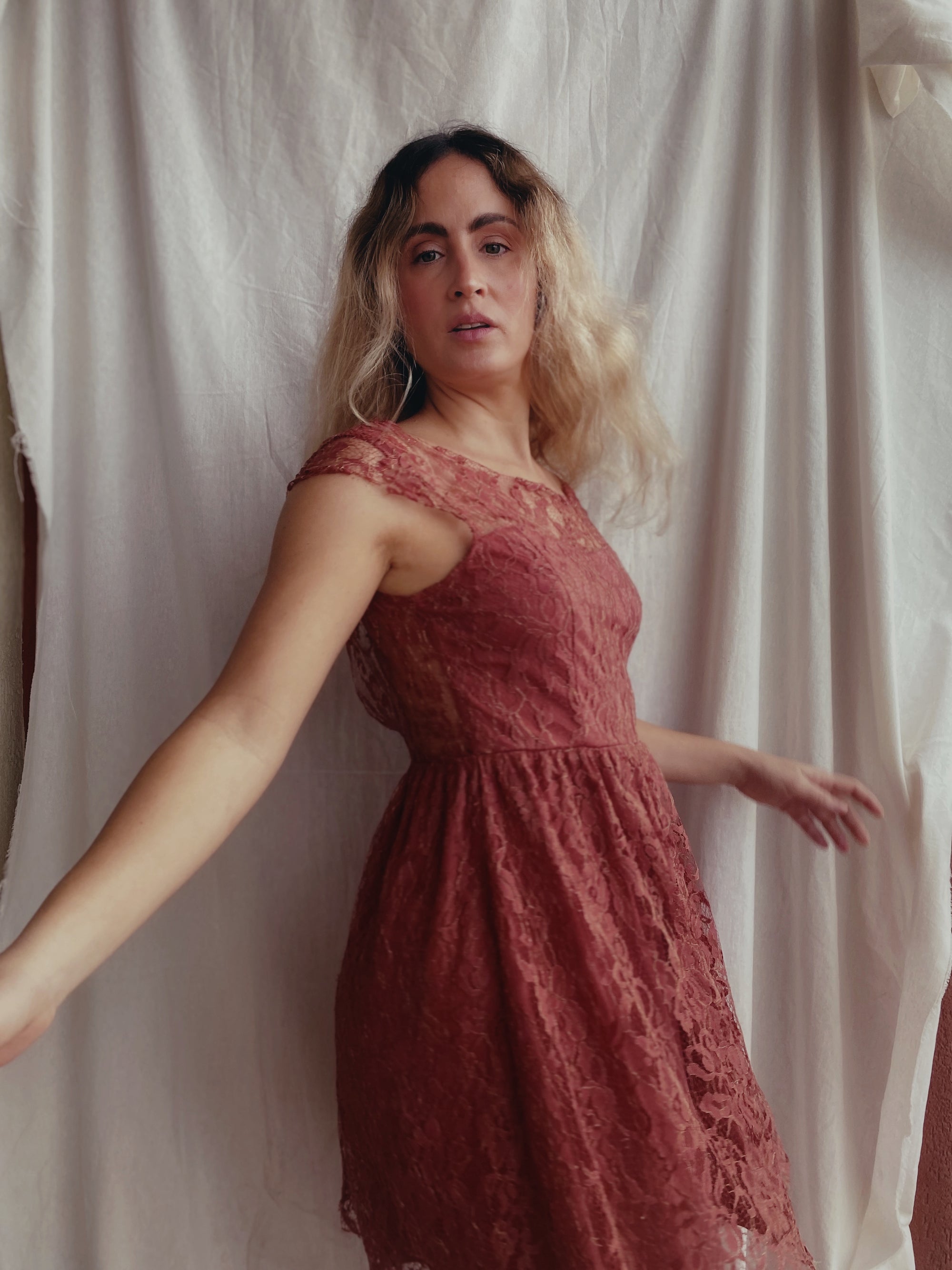 Vestido encaje Dry Lake