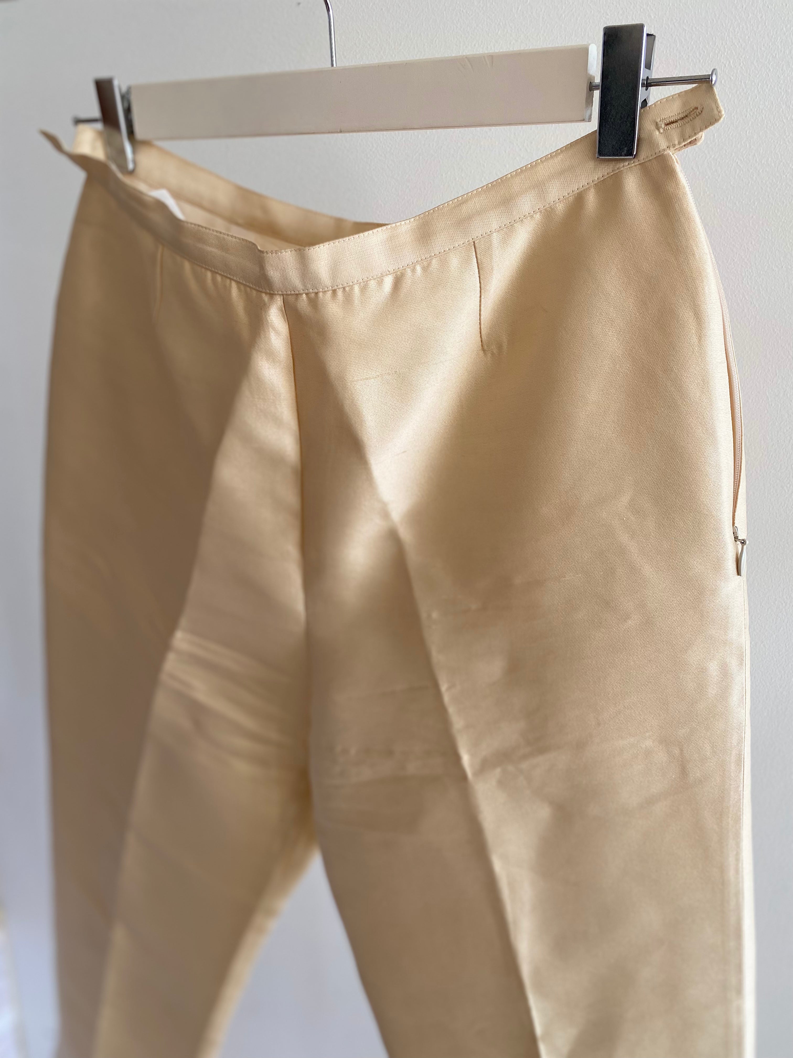 Pantalón de seda vintage Brioni