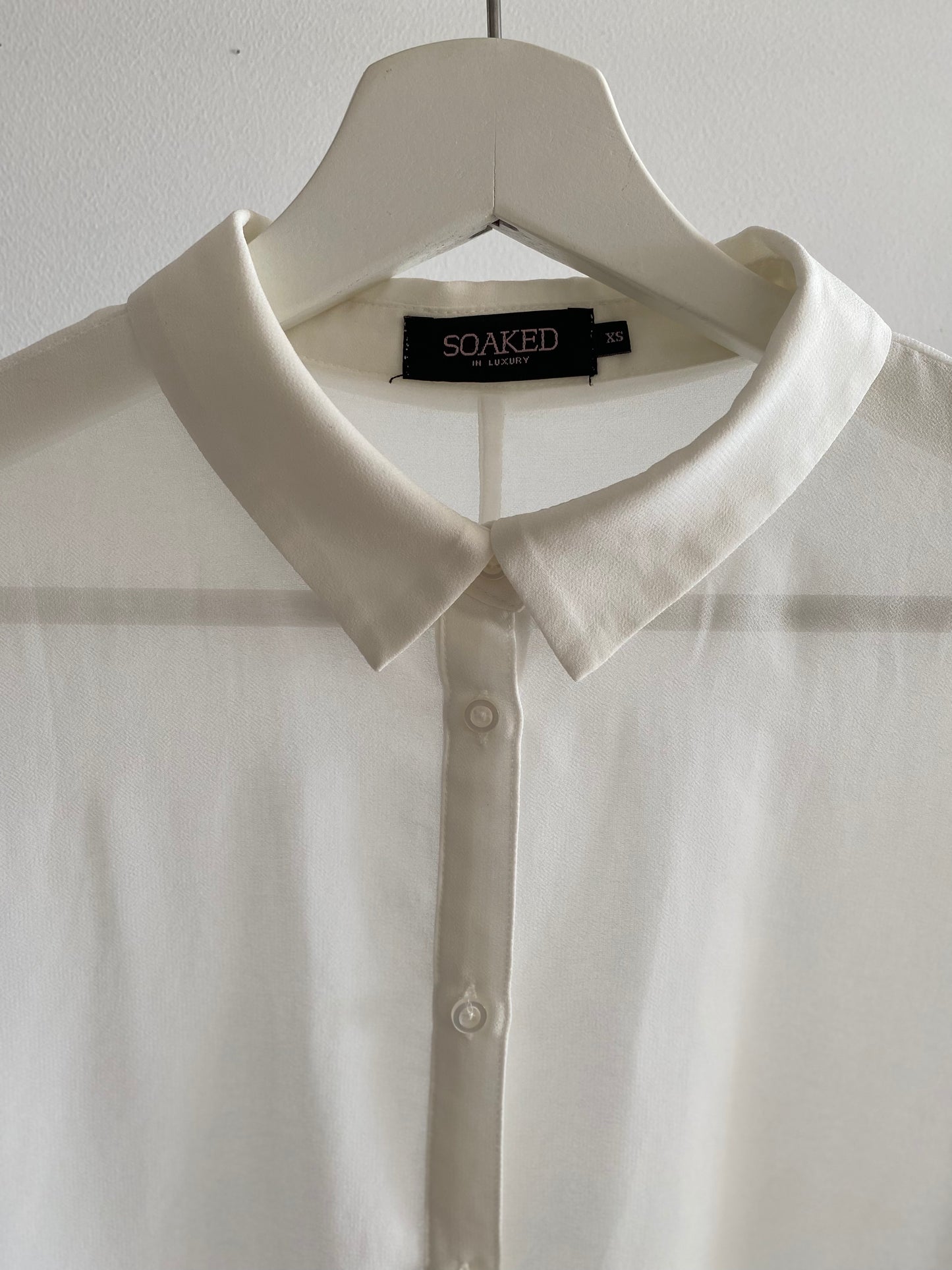 Camisa de gasa Soaked in luxury